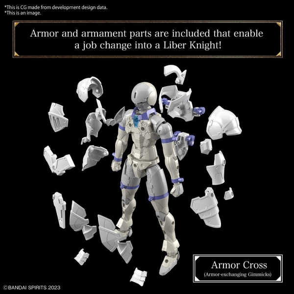 [HÀNG CÓ SẴN] BANDAI MÔ HÌNH LẮP RÁP 30MF LIBER HOLY KNIGHT