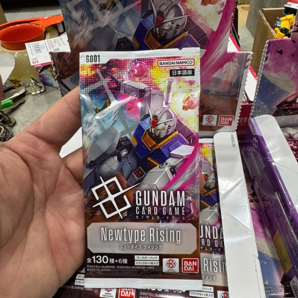[HÀNG SẴN] GÓI THẺ BÀI, PACK CARD GAME TCG GUNDAM GD01, GD02, GD03 (Bản Nhật) NEW SEAL CHÍNH HÃNG BANDAI