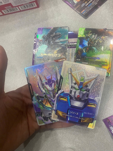 [HÀNG SẴN] GÓI THẺ BÀI, PACK CARD GAME TCG GUNDAM GD01, GD02, GD03 (Bản Nhật) NEW SEAL CHÍNH HÃNG BANDAI