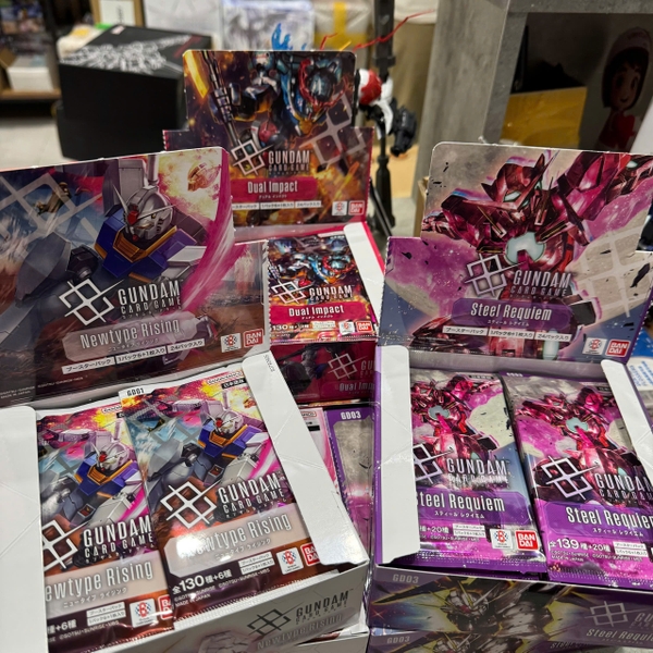 [HÀNG SẴN] GÓI THẺ BÀI, PACK CARD GAME TCG GUNDAM GD01, GD02, GD03 (Bản Nhật) NEW SEAL CHÍNH HÃNG BANDAI