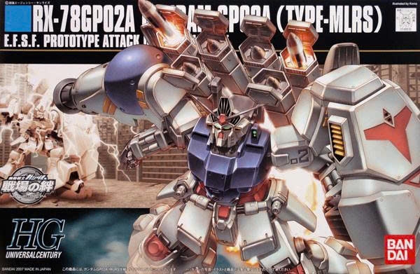 [HÀNG SẴN] BANDAI MÔ HÌNH LẮP RÁP HG 1/144 HGUC GP02A MLRS CUSTOM CHÍNH HÃNG