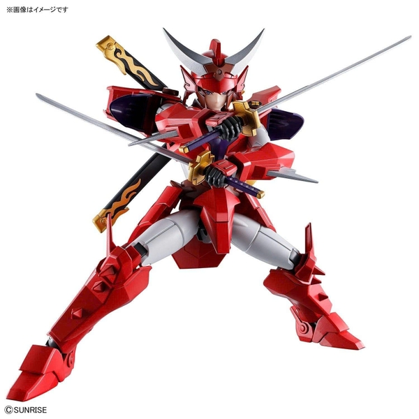 [HÀNG SẴN] BANDAI MÔ HÌNH LẮP RÁP 30MF Yoroi-Shinden Samurai Troopers(Ronin Warriors) Gai of the Heat CHÍNH HÃNG