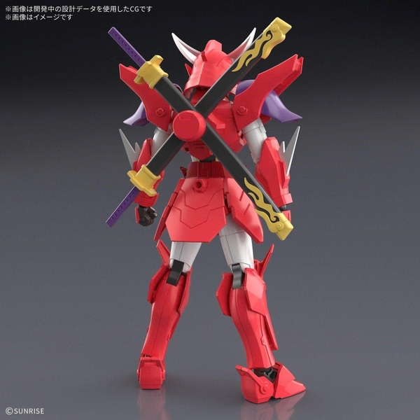 [HÀNG SẴN] BANDAI MÔ HÌNH LẮP RÁP 30MF Yoroi-Shinden Samurai Troopers(Ronin Warriors) Gai of the Heat CHÍNH HÃNG