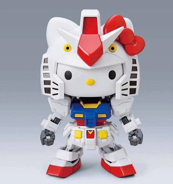 [HÀNG SẴN] BANDAI MÔ HÌNH LẮP RÁP HELLO KITTY/RX-78-2 GUNDAM CHÍNH HÃNG