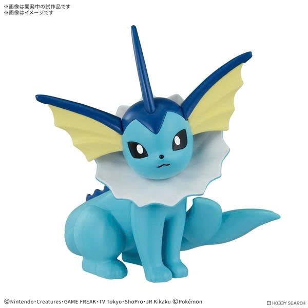 [HÀNG SẴN] BANDAI MÔ HÌNH LẮP RÁP Pokemon PLAMO COLLECTION QUICK!! 27 Vaporeon CHÍNH HÃNG