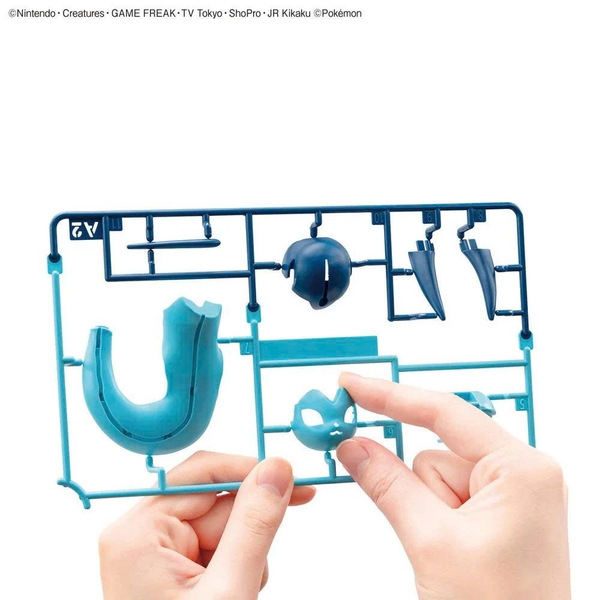 [HÀNG SẴN] BANDAI MÔ HÌNH LẮP RÁP Pokemon PLAMO COLLECTION QUICK!! 27 Vaporeon CHÍNH HÃNG