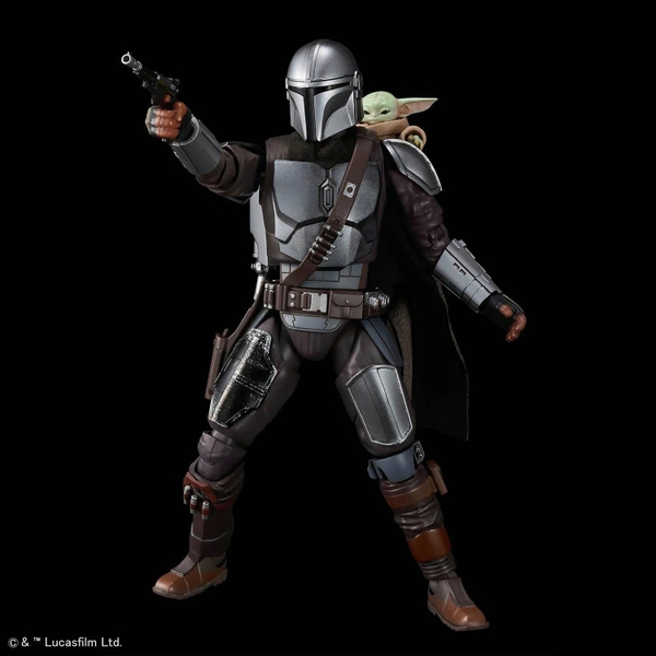 [HÀNG SẴN] BANDAI 1/12 THE MANDALORIAN AND GROGU STAR WARS CHÍNH HÃNG