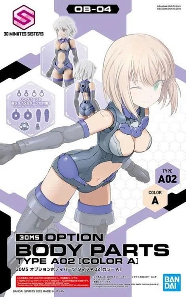 [HÀNG SẴN] BANDAI PHỤ KIỆN 30MS OPTION BODY PARTS TYPE A02 [COLOR A] CHÍNH HÃNG