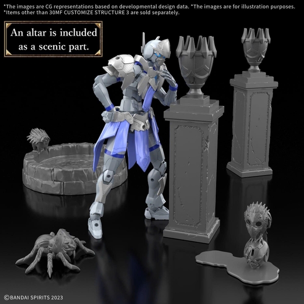 [HÀNG SẴN] BANDAI PHỤ KIỆN 30MF CUSTOMIZE STRUCTURE3 CHÍNH HÃNG