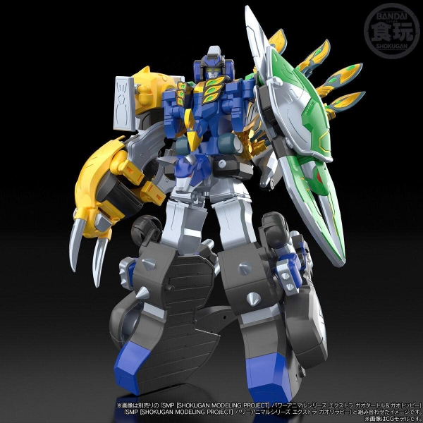 [HÀNG ĐẶT TRƯỚC] BANDAI MÔ HÌNH LẮP RÁP SMP GAO PEACOCK & GAO COBRA