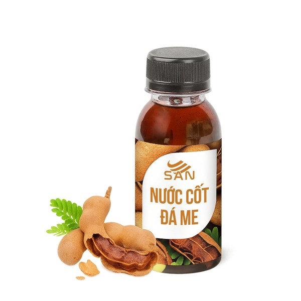 NƯỚC CỐT ĐÁ ME Chai 100ml (Trái Cây Tự Nhiên - Hương Thơm, Màu Sắc Nổi Bật)