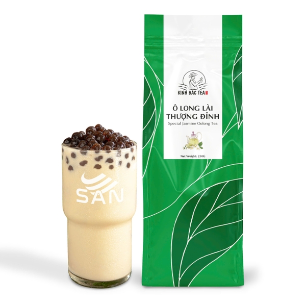 Trà Ô Long Lài Kinh Bắc 250g (Chuyên Pha Trà Sữa - Công Thức Thơm Ngon Đậm Vị)