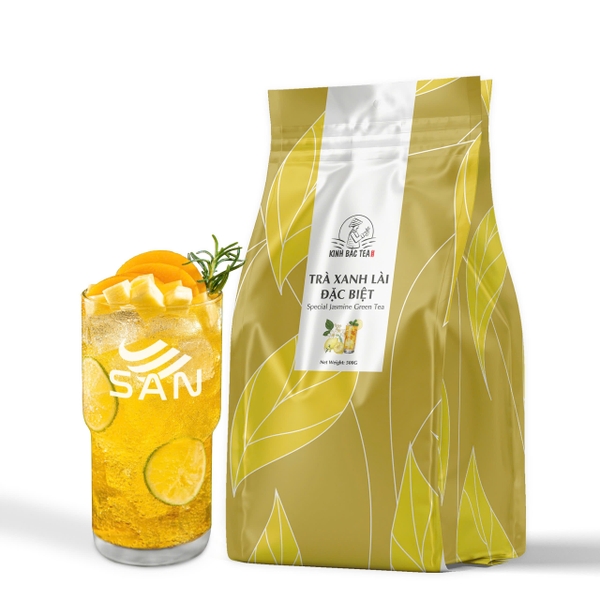 Trà Xanh Lài Đặc Biệt Kinh Bắc 500g (Mùi Thơm Hương Lài - Màu Nước Vàng Trong)
