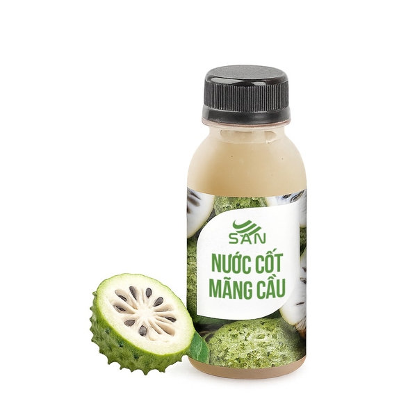 NƯỚC CỐT MÃNG CẦU Chai 100ml (Trái Cây Tự Nhiên - Hương Thơm, Màu Sắc Nổi Bật)