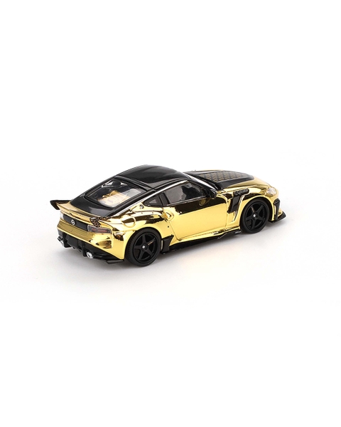 XANAVI MINI GT ゴールド3台分 Mini GT Card Version MGT00985 Nissan Z VeilSide FZ400 Gold Chrome