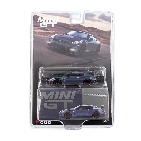 Mini GT Card Version MGT00868 Nissan GT-R Nismo 2024 NISMO Stealth
