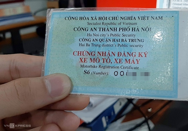 Công an xã cấp bằng xe máy
