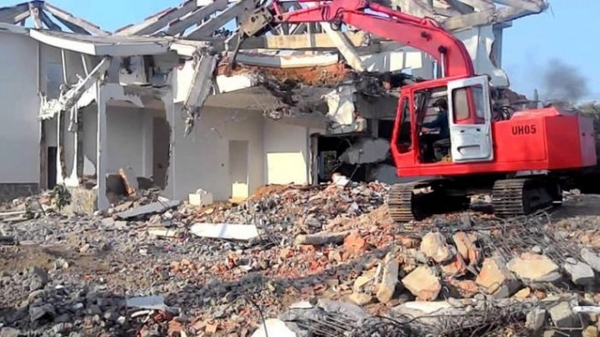 Nam công nhân tử vong khi tháo dỡ nhà ở Hải Phòng