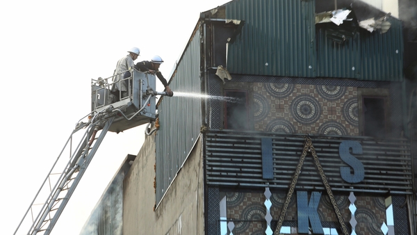 3 chiến sĩ Cảnh sát PCCC hy sinh trong vụ cháy quán karaoke ISIS