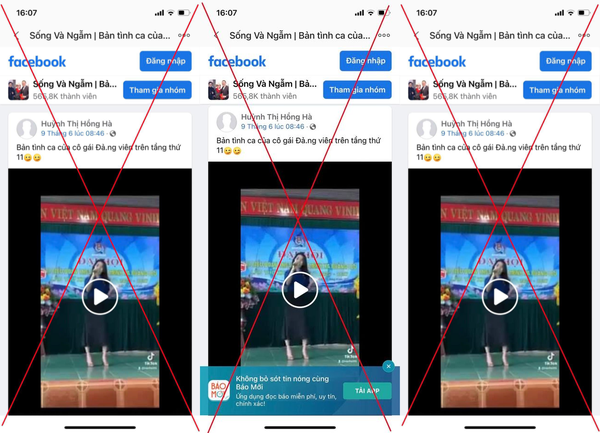 Nữ sinh viên bức xúc khi hình ảnh bị cắt ghép, vu khống