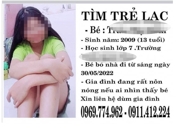 Bé gái lớp 7 bỏ nhà đi ‘hết hè con về’: Con ở Campuchia, kiếm tiền cho cha mẹ đỡ khổ