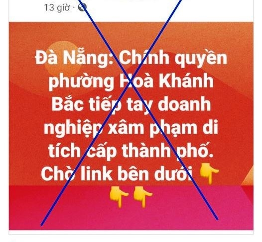 Đà Nẵng: Phạt quản trị fanpage đăng thông tin không đúng sự thật về chính quyền