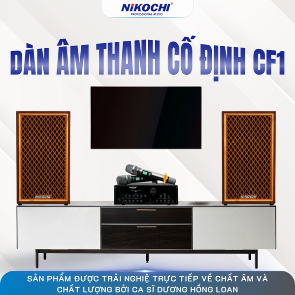 DÀN ÂM THANH CỐ ĐỊNH CF1
