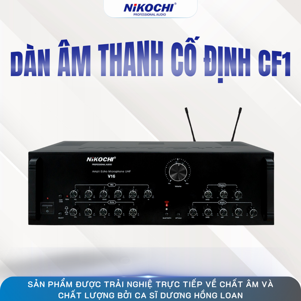 DÀN ÂM THANH CỐ ĐỊNH CF1