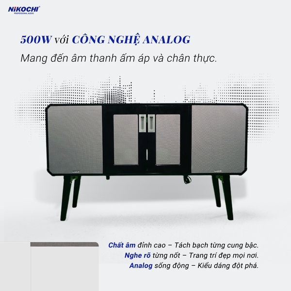 DÀN ÂM THANH TỦ AE4000 !