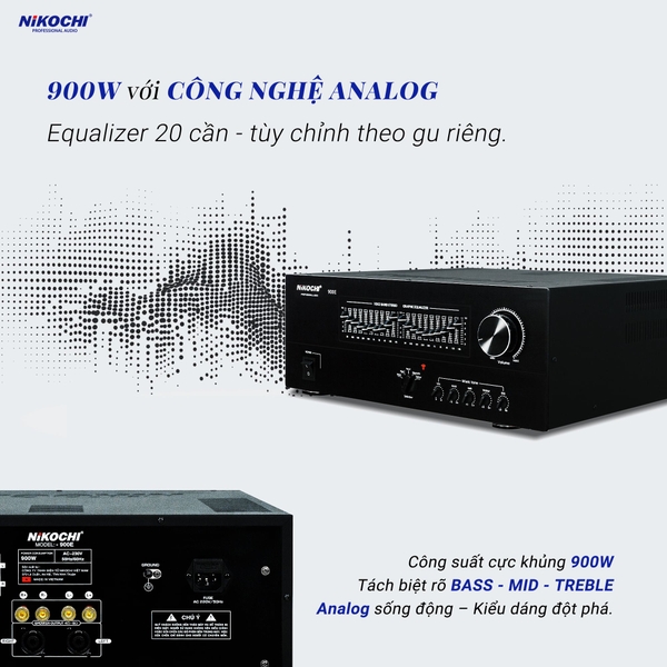 Amply nghe nhạc 900E !