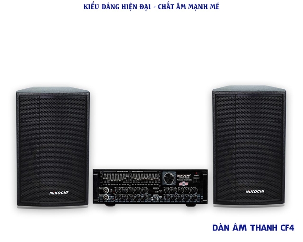 DÀN ÂM THANH NIKOCHI CF4