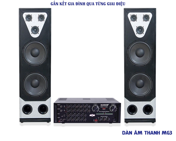 DÀN ÂM THANH NIKOCHI MG3