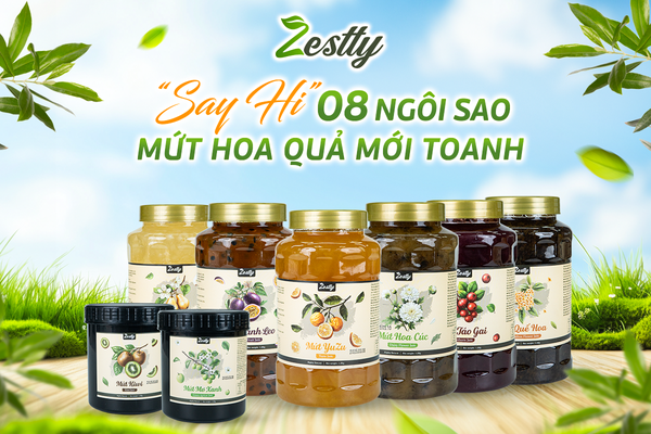 Bùng Nổ Doanh Số Mùa Hè Với Bộ Sưu Tập Mứt Zestty Thăng Hạng Menu Quán