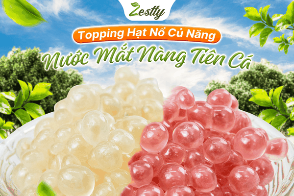 HẠT NỔ CỦ NĂNG ZESTTY - NHỎ MÀ CÓ “SỨC CÔNG PHÁ” LỚN!