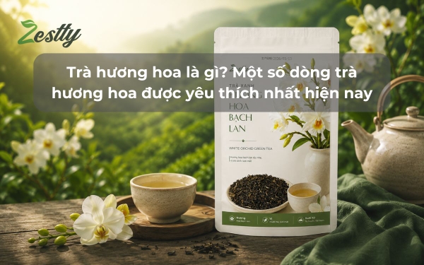 Trà hương hoa là gì? Một số dòng trà hương hoa được yêu thích nhất hiện nay