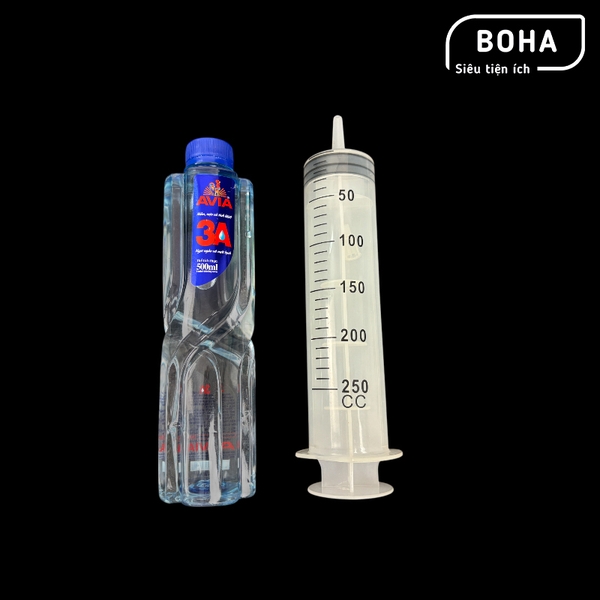 Ống tiêm 250ml, xilanh 250ml, ống tiêm to - XL250