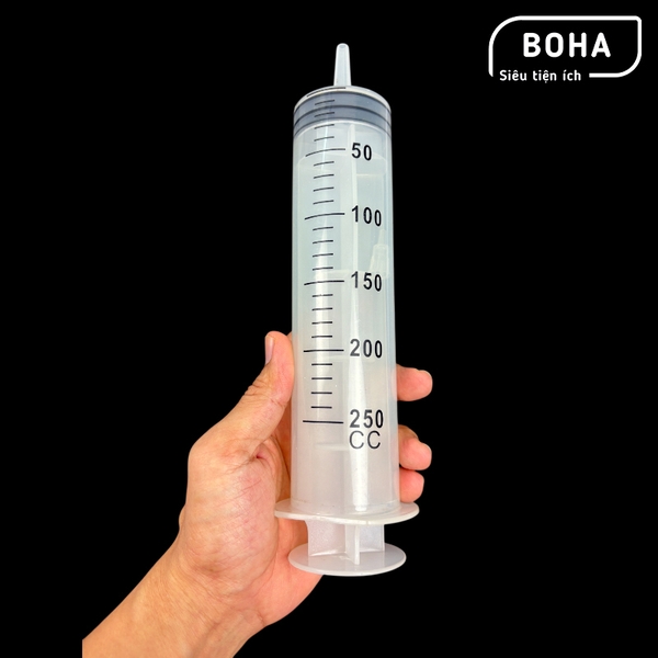 Ống tiêm 250ml, xilanh 250ml, ống tiêm to - XL250