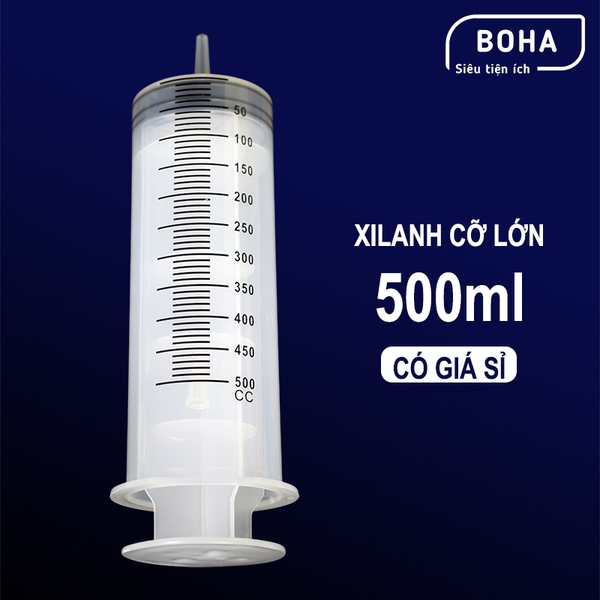 Xilanh 500ml, ống tiêm 500cc, xilanh cỡ lớn - XL500