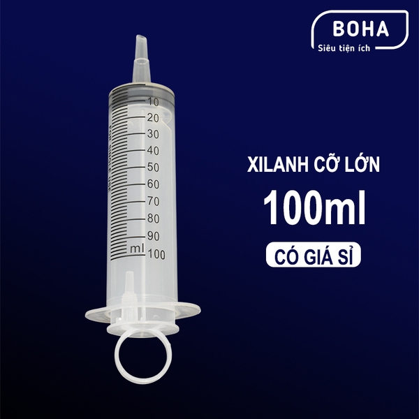 Xilanh 100ml, ống tiêm 100cc, xilanh lớn - XL100