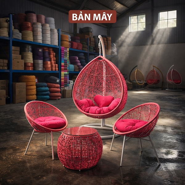 Xích Đu Tổ Chim Bàn Ghế Ban Công, Giải Pháp Tối Ưu Cho Không Gian Nhỏ