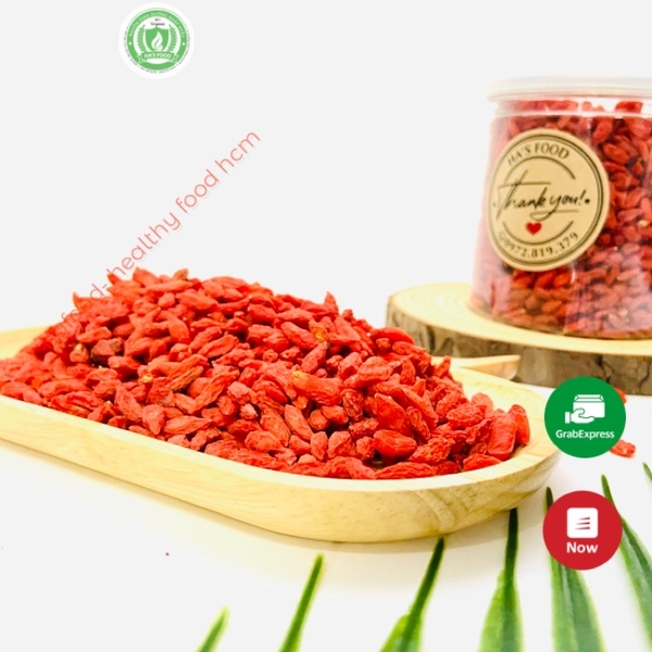Kỷ tử organic hafood, giúp giảm căng thẳng, cải thiện sức khỏe, đẹp da-100gr