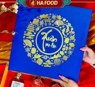VỎ HỘP XUÂN TÀI LỘC XANH + CỘNG TÚI CAO CẤP