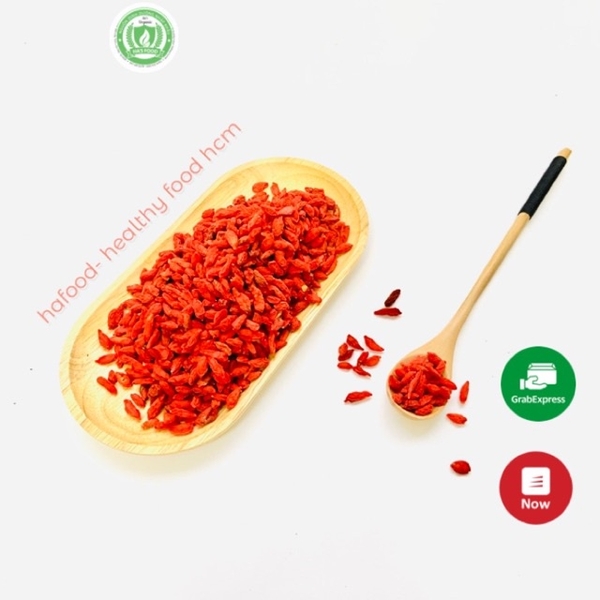 Kỷ tử organic hafood, giúp giảm căng thẳng, cải thiện sức khỏe, đẹp da-100gr