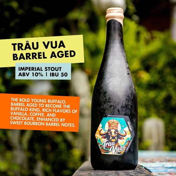 Bia Trâu Vua 750ml - Chai