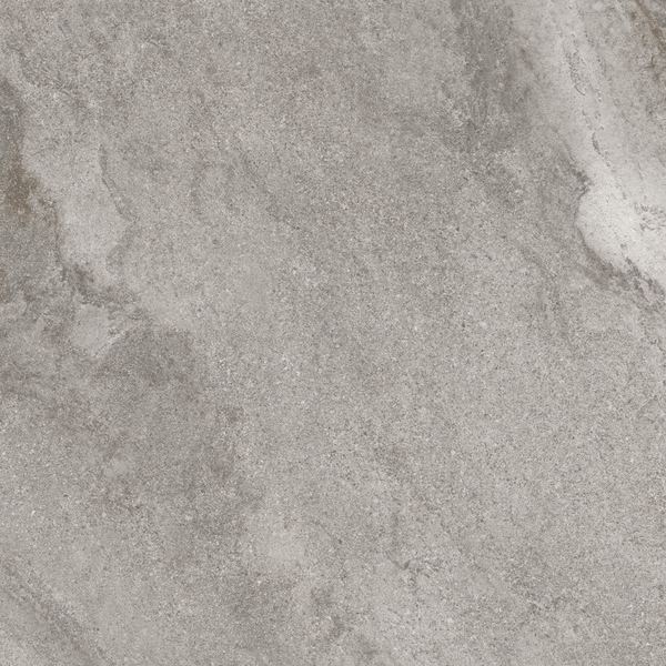 Gạch Ấn Độ 600x600 men Matt Porcelain ROCKFLAME GRIS