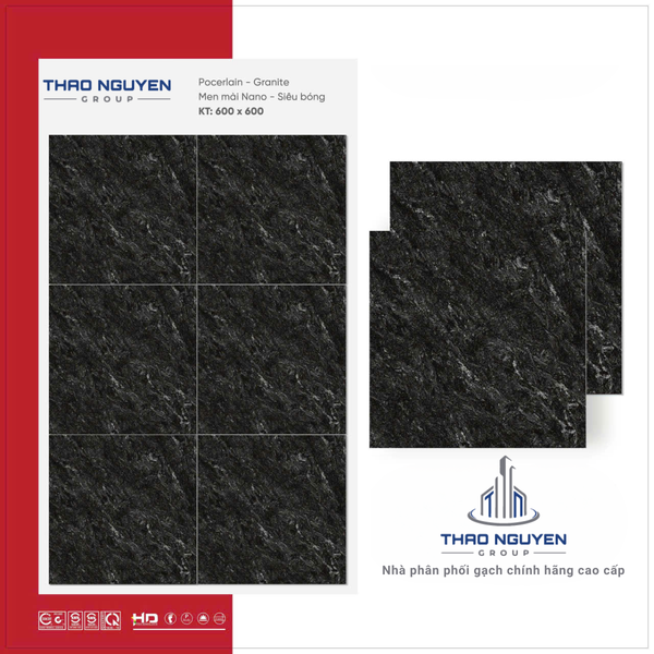 Gạch lát 60x60 RedStar siêu bóng Porcelain REP66.6890