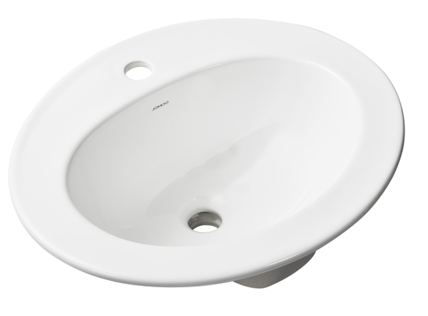 Chậu Lavabo dương vành JOMOO 12497-1/11Z-I011