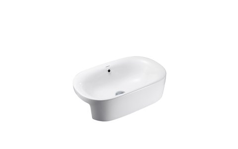 Chậu Lavabo bán âm bàn JOMOO 12707-1/01Z-I011