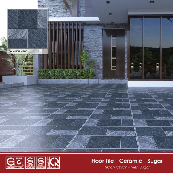 Gạch sân vườn 50x50 RedStar men Sugar Ceramic REC55.4809