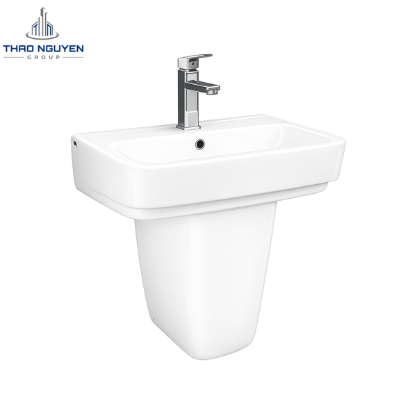 Chậu Rửa Treo Tường Chân Vuông JOPA JP5-06